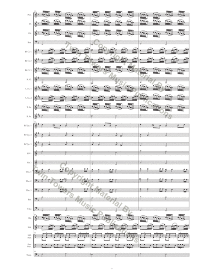 A Century of Opportunity Celebration Concert Band scores gallery preview page 19
