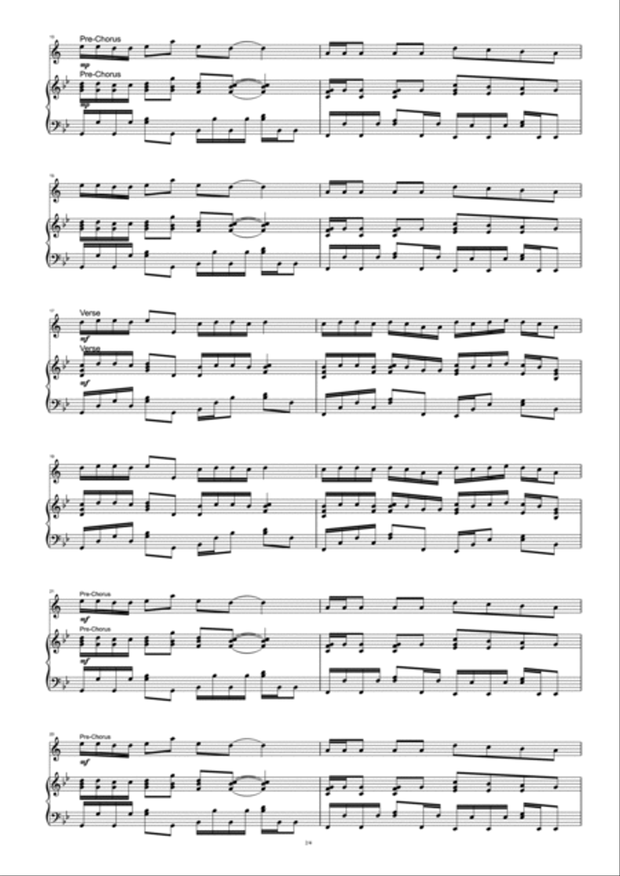 Old Town Road (Remix) Voice scores gallery preview page 2