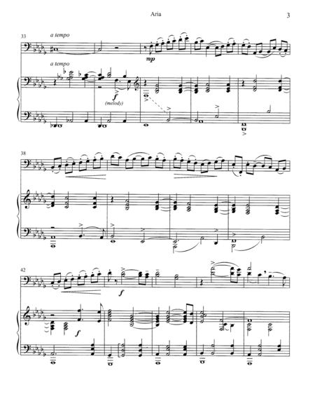 [Adams] Aria for Violoncello and Piano