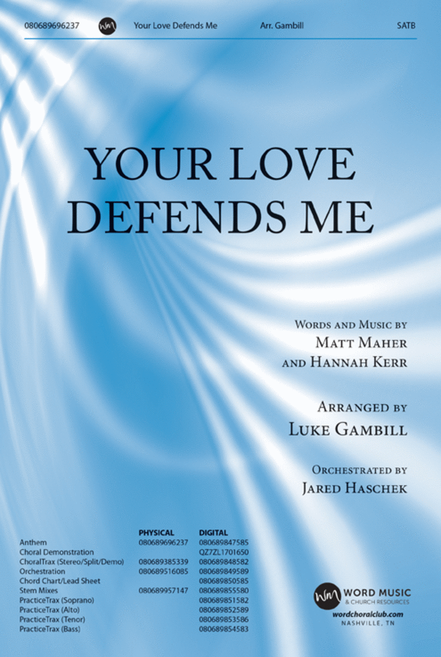 Your Love Defends Me - Anthem 4-Part scores gallery preview page 1