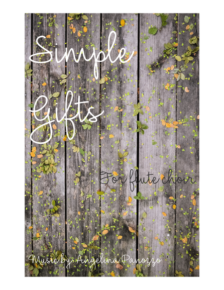 Simple Gifts for flute choir