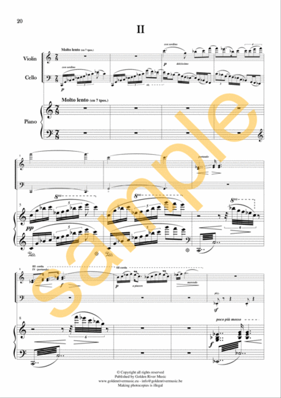Piano Trio Piano Trio scores gallery preview page 7