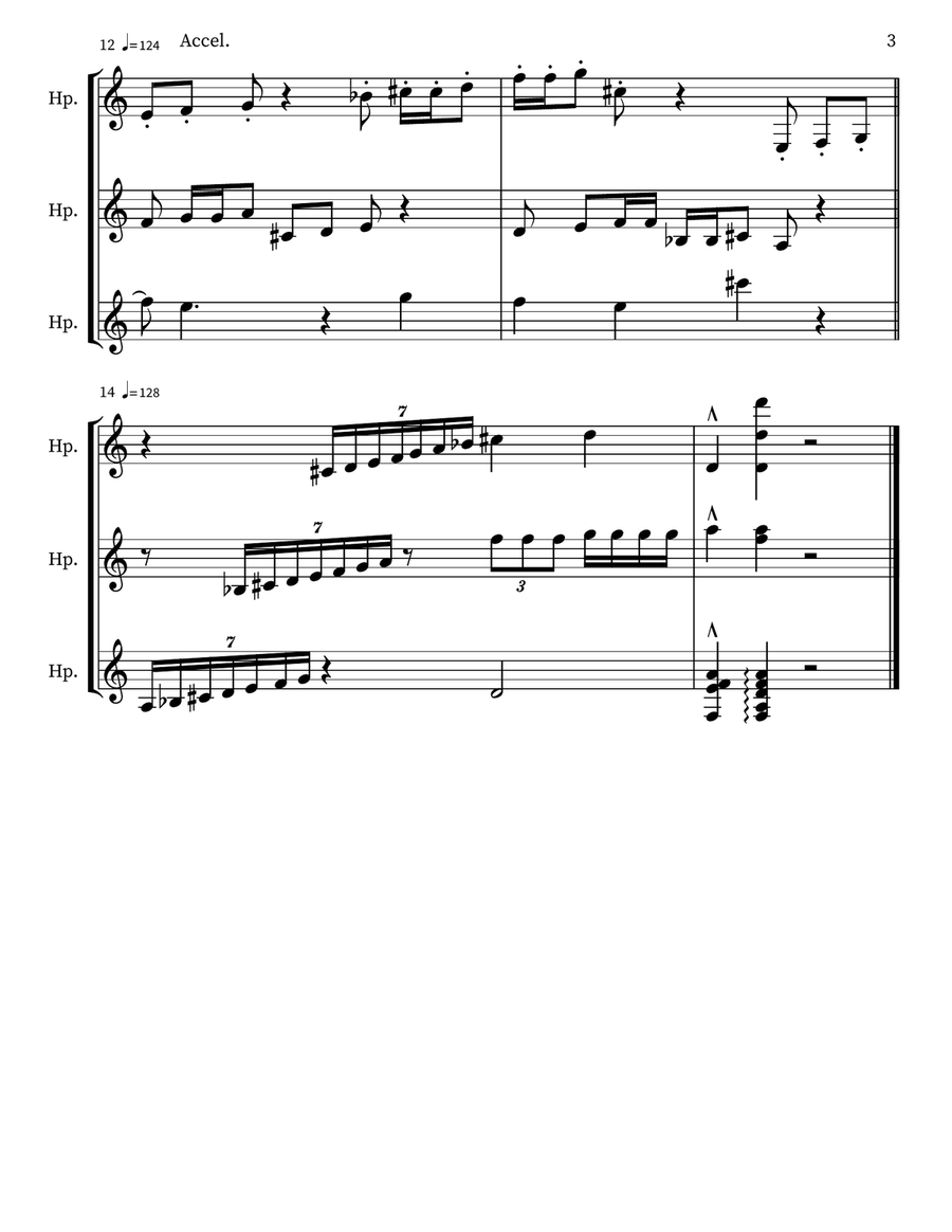 Children's Musing 19 Children's Musing 19 Small Ensemble scores gallery preview page 3