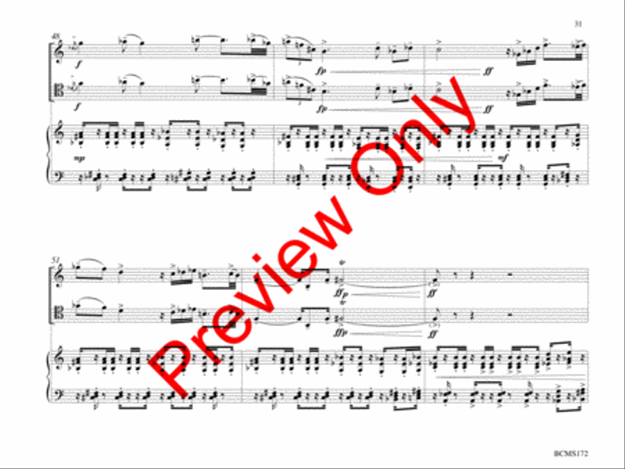 Journey Toward the Eternal Flame Bassoon scores gallery preview page 32