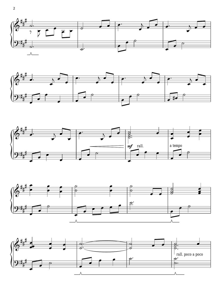In The Garden In The Garden Piano Solo scores gallery preview page 2