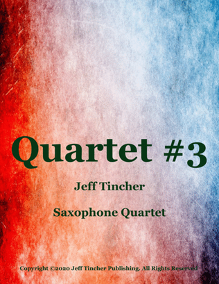 Book cover for Quartet #3