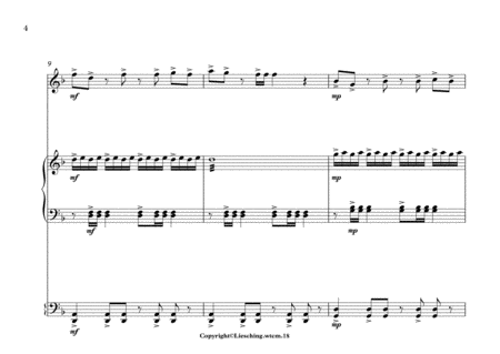 Marimba Jive (F-G Major) for Marimba