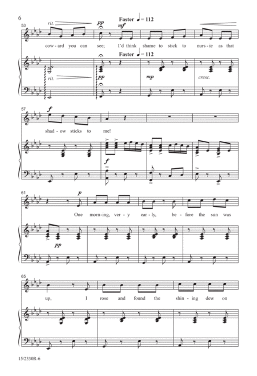 My Shadow My Shadow Unison Choir scores gallery preview page 7