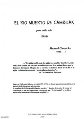 Book cover for El rio muerto de Cambilak