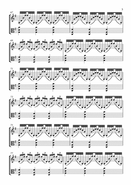 La Musica Notturna Della Strada di Madrid, from Master and Commander arranged for Violin and Viola