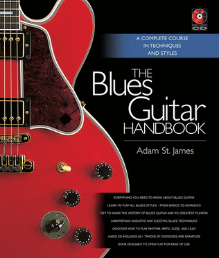 Book cover for The Blues Guitar Handbook