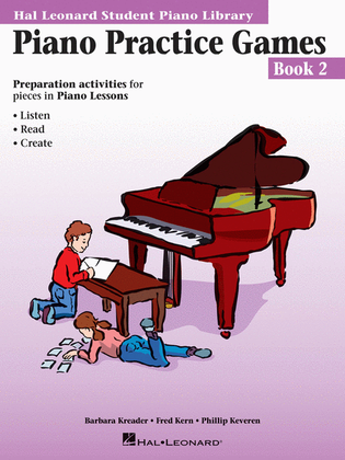 Book cover for Piano Practice Games Book 2