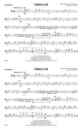 Thriller: 1st Trombone