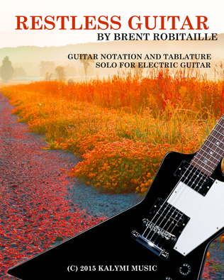 Book cover for Restless Guitar - Electric Guitar Solo