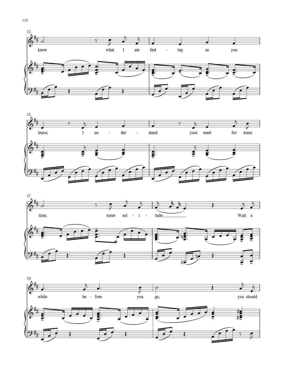 Wait A While Wait A While Voice scores gallery preview page 2