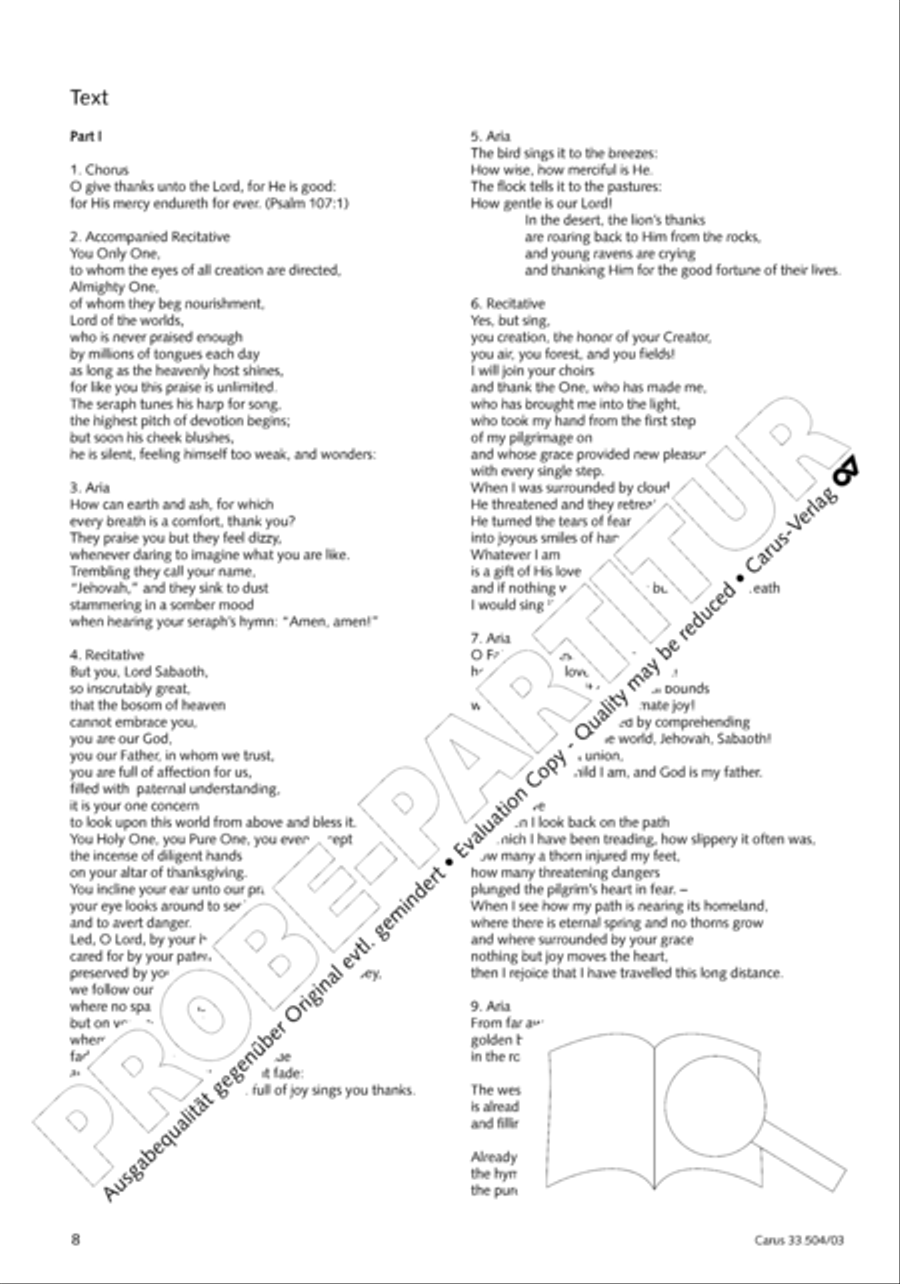 Dank-Hymne der Freundschaft 4-Part scores gallery preview page 9