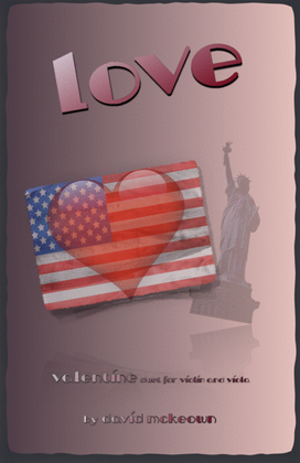 Book cover for Love, Violin and Viola Duet