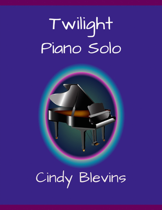 Book cover for Twilight, original piano solo