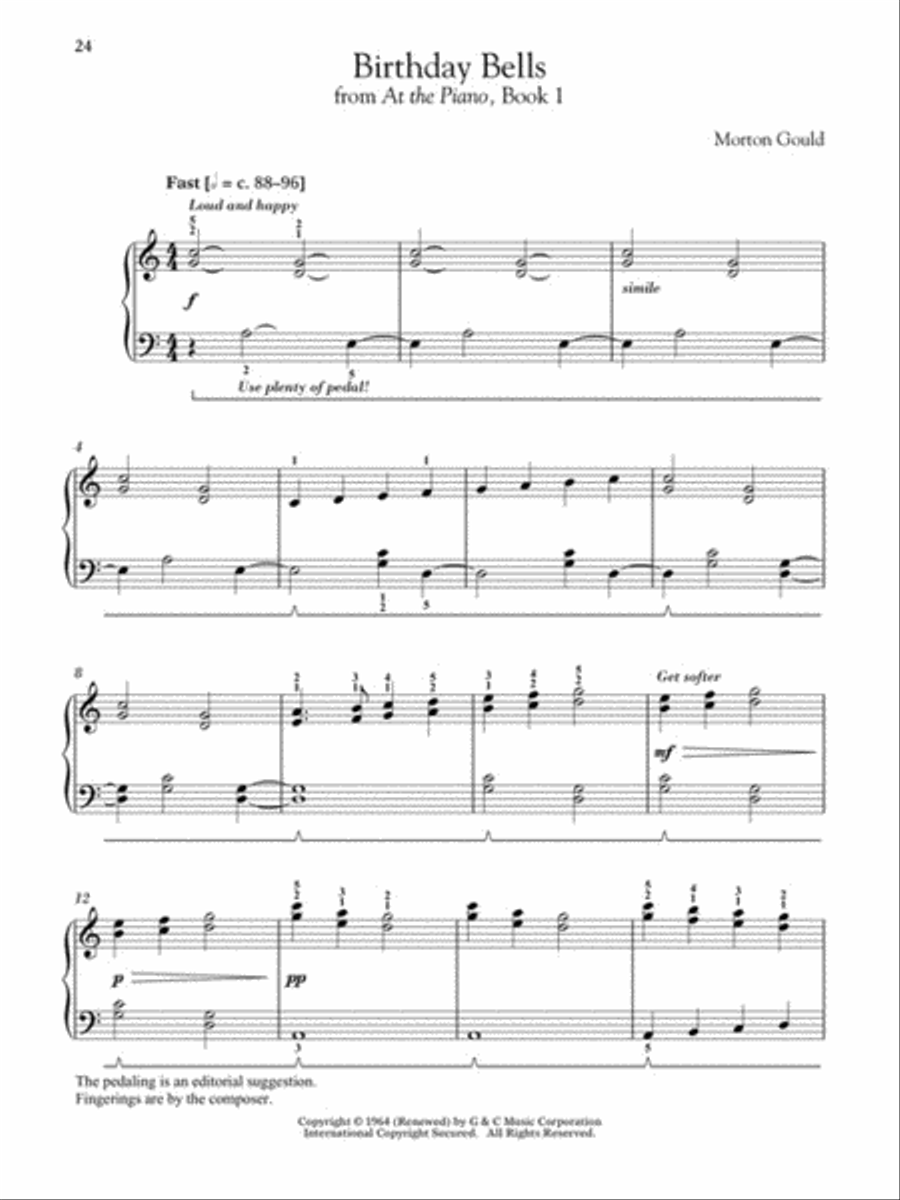 Baroque to Modern: Early Intermediate Level Piano Solo scores gallery preview page 6