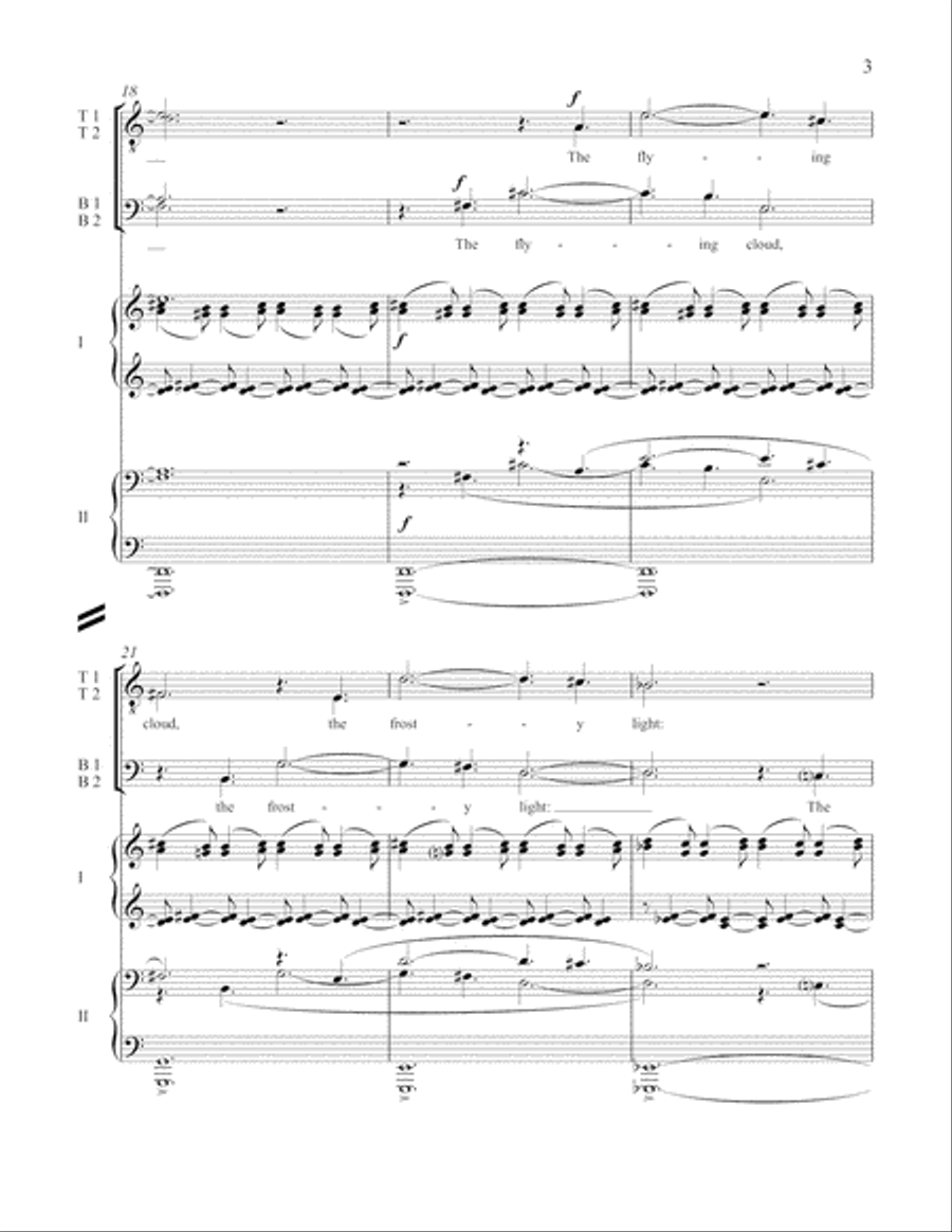 Ring Out, Wild Bells TTBB scores gallery preview page 4