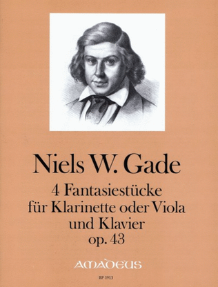 Book cover for 4 Fantasiestücke op. 43/4