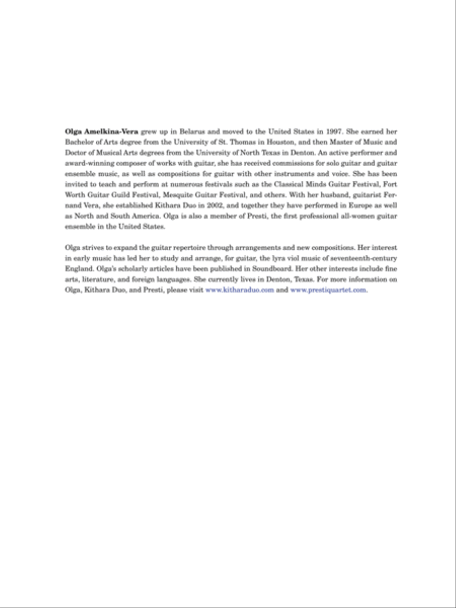 Intermezzo Guitar Ensemble scores gallery preview page 2