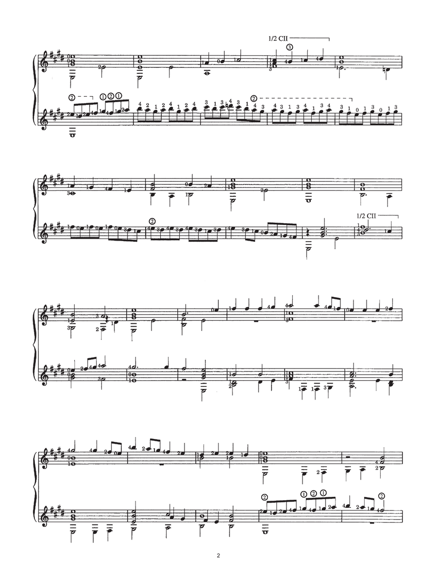 Drewrie's Accordes Acoustic Guitar scores gallery preview page 2