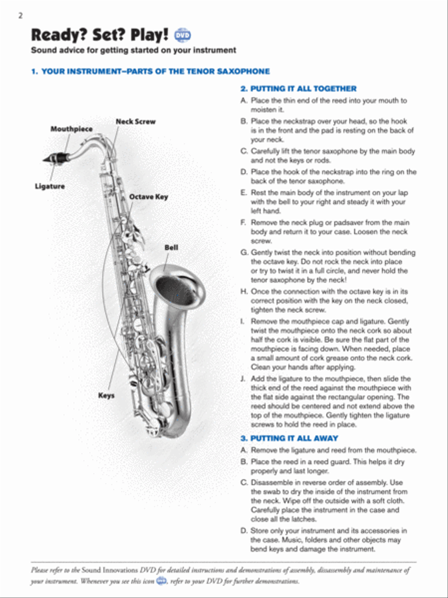 Sound Innovations for Concert Band, Book 1 Concert Band Methods scores gallery preview page 2