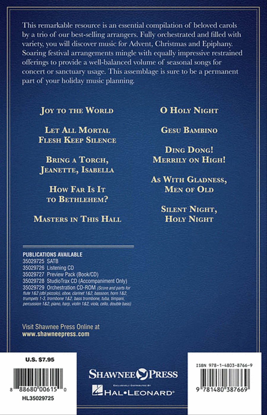 Treasury of Carols Choir scores gallery preview page 2