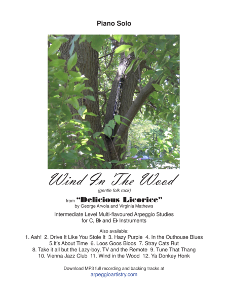 Wind in the Wood, Piano Solo