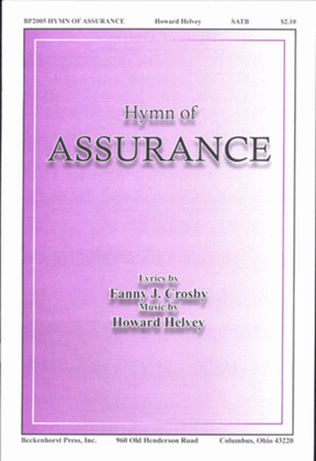 Book cover for Hymn of Assurance