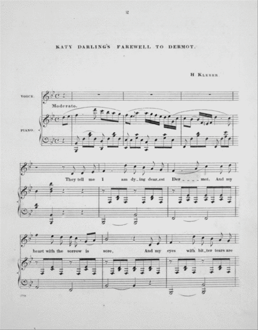 Katy Darling's Farewell To Dermot Voice scores gallery preview page 2