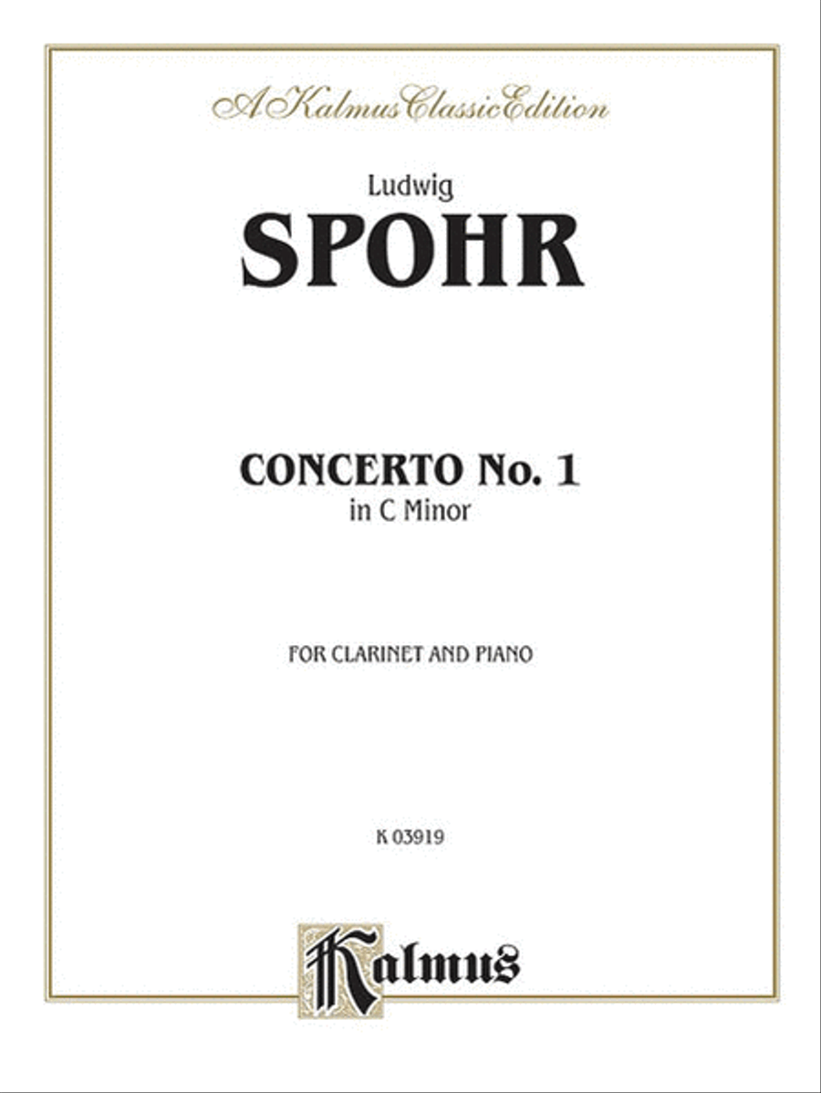 Concerto No. 1 in C Minor, Op. 26 (Orch.) Small Ensemble scores gallery preview page 1