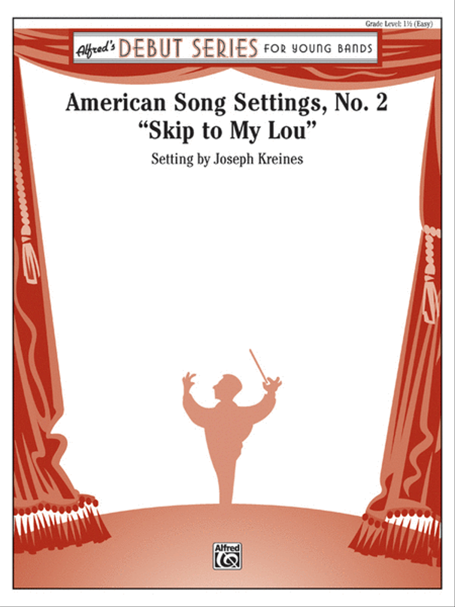 American Song Settings, No. 2 Concert Band scores gallery preview page 1