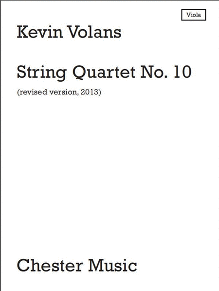 String Quartet No.10