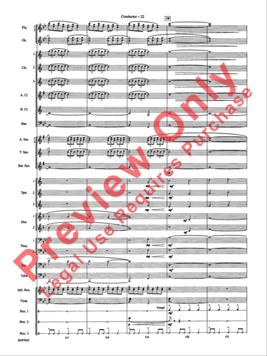 By Loch and Mountain Concert Band scores gallery preview page 25