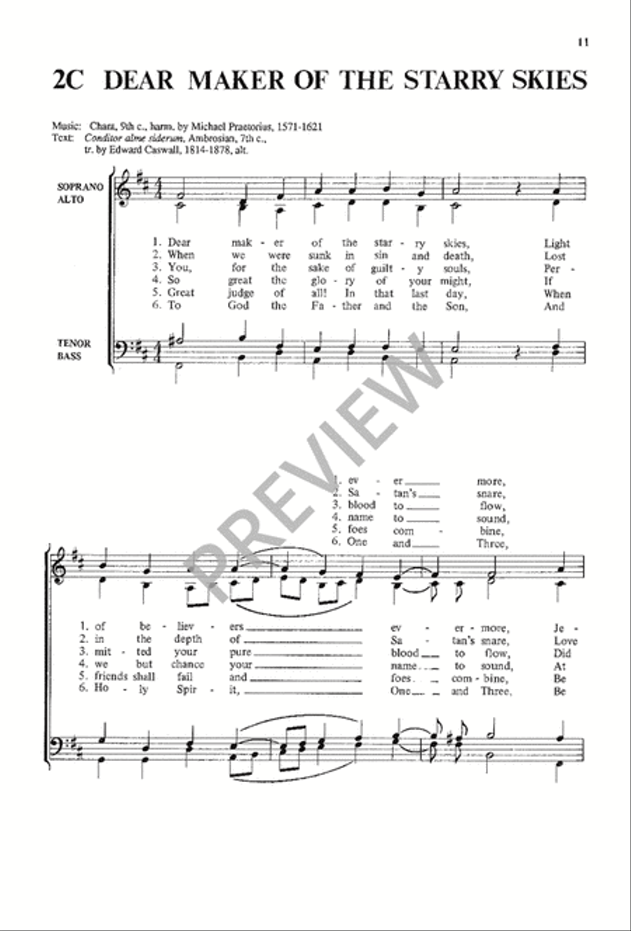 A Choir Book for Advent A Choir Book for Advent 4-Part scores gallery preview page 13