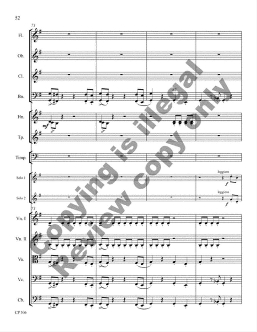 Little Suite Full Orchestra scores gallery preview page 132