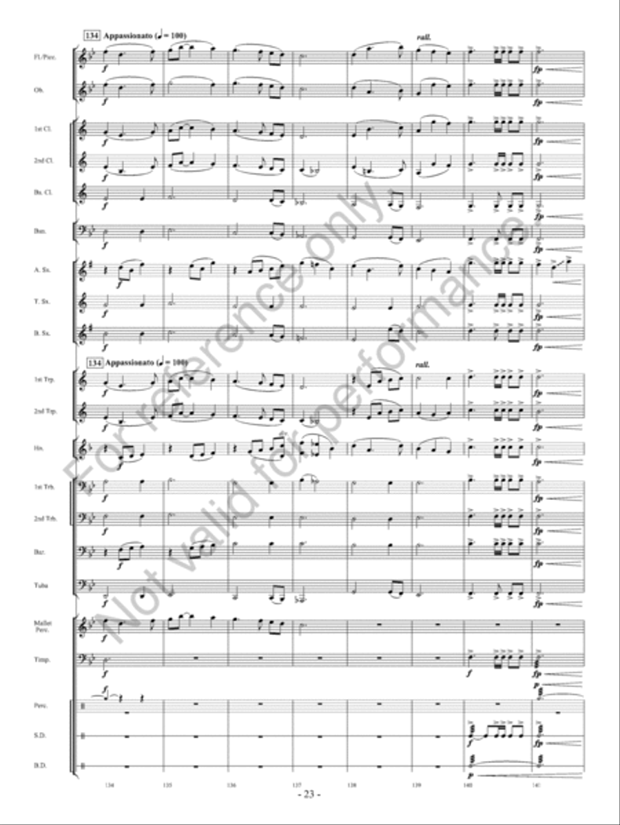 Fate of the Gods Fate of the Gods Concert Band scores gallery preview page 24