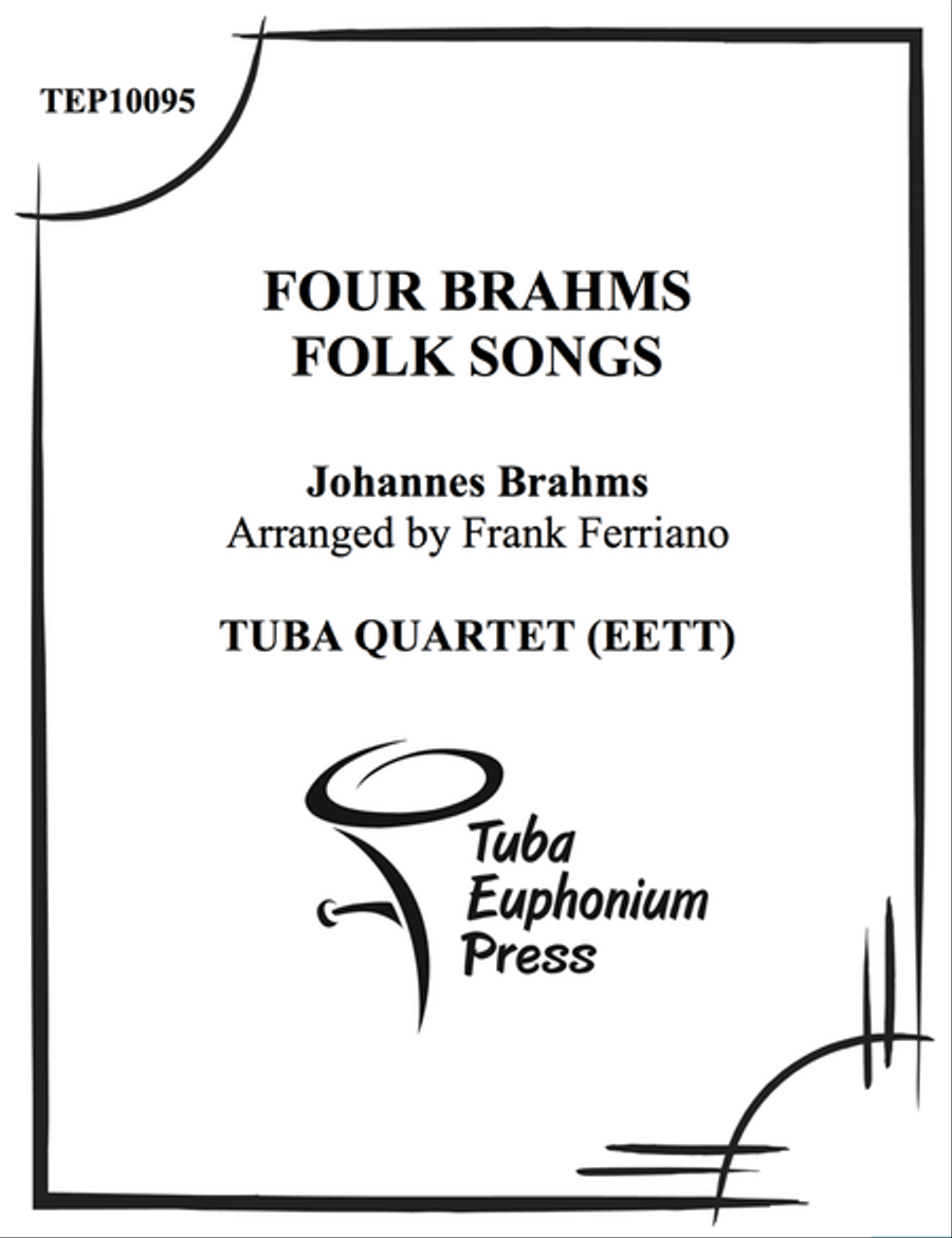 Four Brahms Folk Songs EETT scores gallery preview page 1