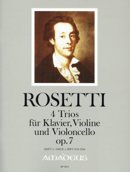 4 Trios op. 7 RWV D35-D36 Book 1