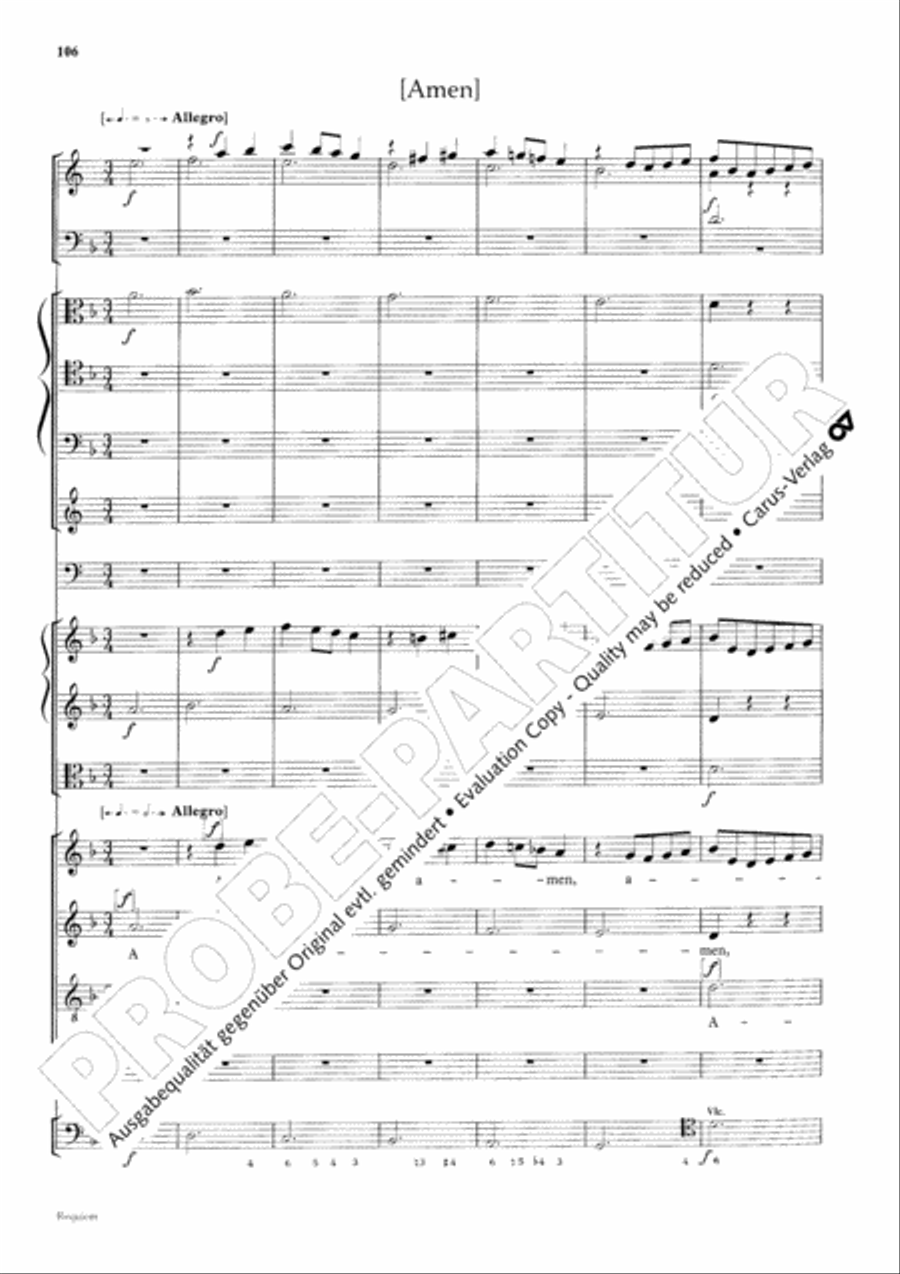 Requiem Requiem 4-Part scores gallery preview page 113
