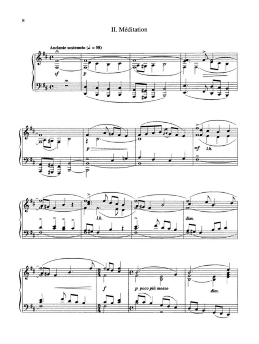 Gretchaninoff: Five Little Pieces, Op. 3 Piano Solo scores gallery preview page 1