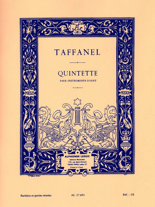 Book cover for Quintette Pour Vent Flute Hautbois Clarinette Cor Basson