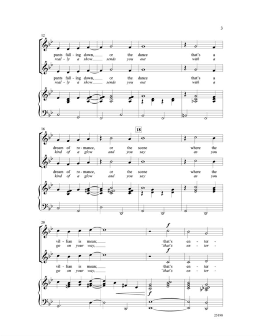 That's Entertainment 2-Part scores gallery preview page 3