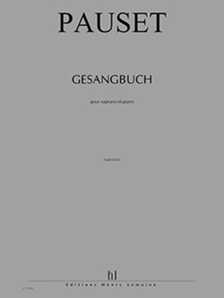 Book cover for Gesangbuch