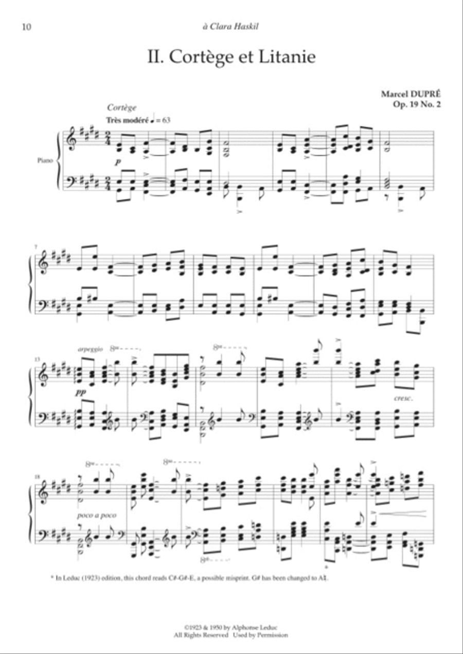 Quatre Pieces, Op. 19 Piano Solo scores gallery preview page 3