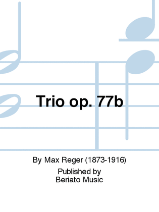 Book cover for Trio op. 77b