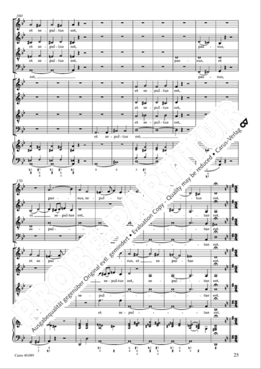 Credo a 8 voci 4-Part scores gallery preview page 26