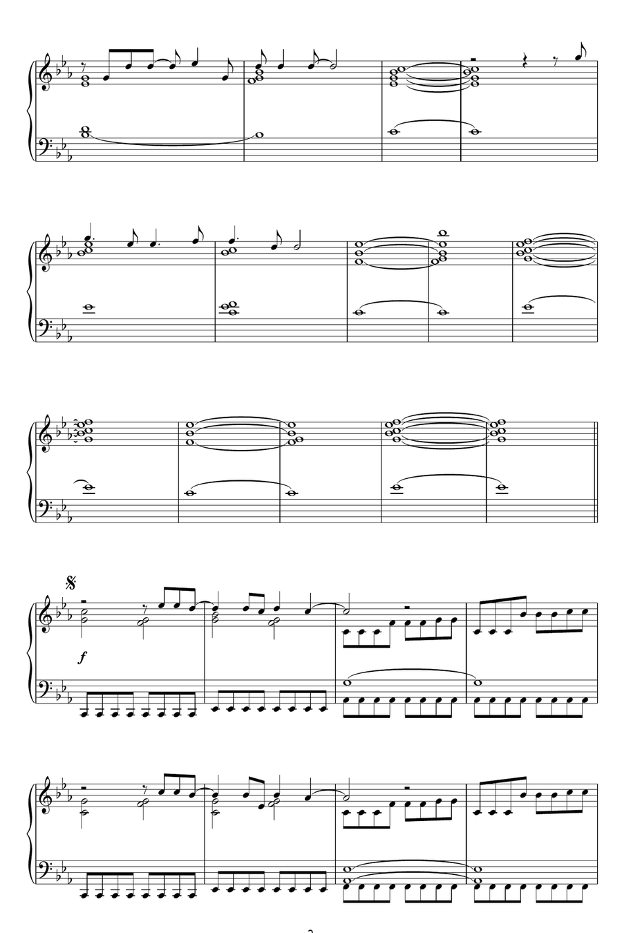 Square One Piano Solo scores gallery preview page 2